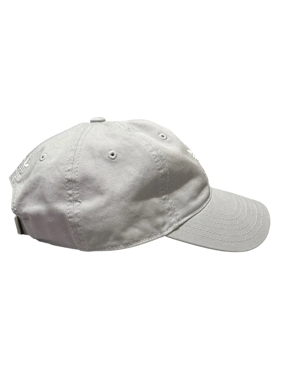 ADIDAS Trefoil Dad Hat OS Light Gray NWOT